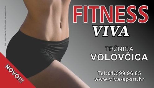 Mjesečna članarina sa neograničenim brojem dolazaka u Fitness centru VIVA