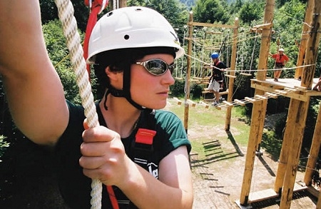 Adrenalinski roping poligon na&scaron;eg partnera APSOLUTNE AVANTURE