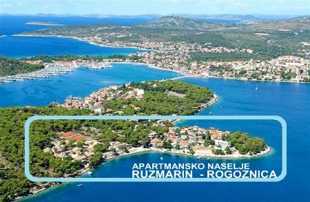 Četverodnevni najam apartmana u naselju RUZMARIN u Rogoznici