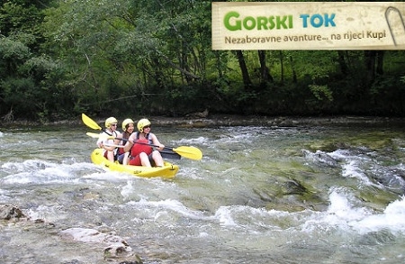 Sportsko dru&scaron;tvo GORSKI TOK vodi vas na kayak i kanu safari na rijeci Kupi