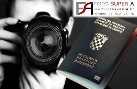 Fotografiranje za biometrijsku putovnicu i ostale dokumente u FOTO SUPER A