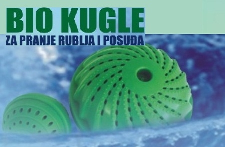 Komplet Bio kugli za pranje rublja i posuđa iz ponude BIO SHOPA