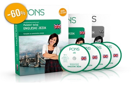 PONS komunikacijski jezični paket za početni tečaj engleskog jezika