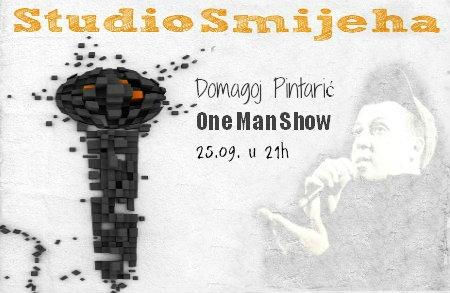 Stand up show jednog od najboljih komičara u RH Domagoja Pintarića, u STUDIJU SMIJE...