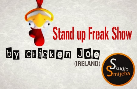 Dvije ulaznice za 'Freak Show by Chicken Joe ' u STUDIJU SMIJEHA