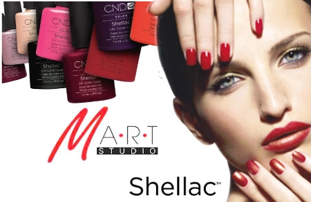 Inovativna metoda lakiranja noktiju polutrajnim Shellac lakom u salonu M ART
