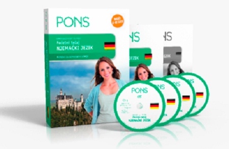PONS komunikacijski jezični paket za početni tečaj njemačkog jezika, sa dostavom