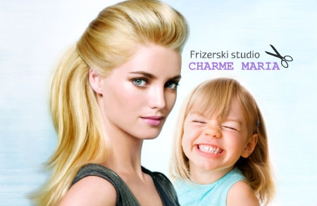 Kompletna njega kose za Vas i &scaron;i&scaron;anje za Va&scaron;e dijete u frizerskom studiju CHARME MA...