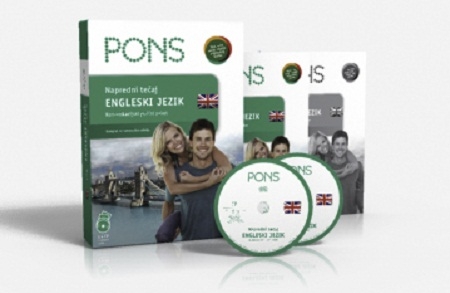 PONS komunikacijski jezični paket za napredni tečaj engleskog jezika, sa dostavom