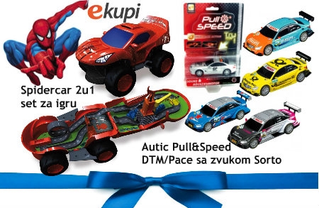 eKupi web trgovina - otvorite sezonu darivanja zanimljivim igračkama za djecu