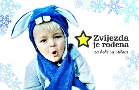 Vesele zimske kapice za djecu iz ponude web shopa ZVIJEZDA JE ROĐENA