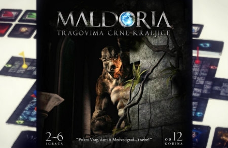 Originalna hrvatska dru&scaron;tvena igra MALDORIA - Tragovima Crne kraljice