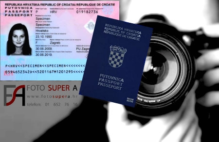 Fotografiranje za biometrijsku putovnicu i ostale dokumente u FOTO SUPER A