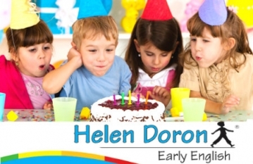 Rođendanska zabava za djecu na engleskom jeziku po HELEN DORON metodi