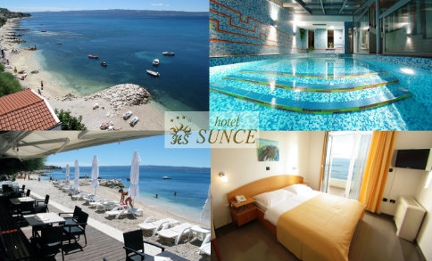 &Scaron;armantni hotel SUNCE*** Podstrana, uz samu plažu i s prekrasnim pogledom na more...