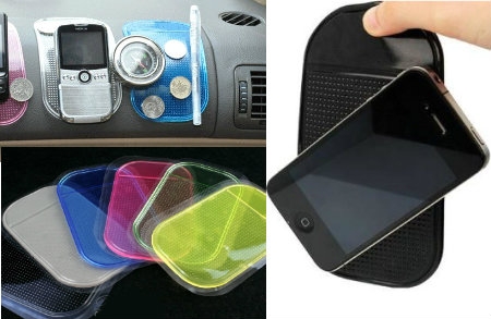 Set od 2 anti slip neklizajuće podloge za mobitel ili male predmete, u boji po izboru