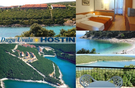 Trodnevni odmor u apartmanima HOSTIN u turističkom naselju Duga Uvala, Istra
