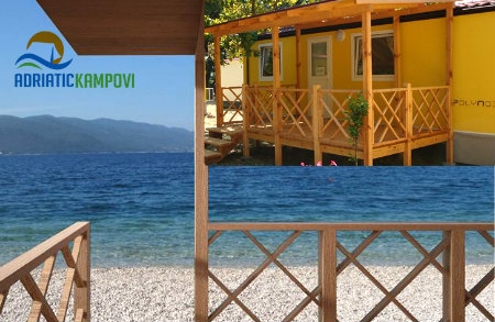 Pelje&scaron;ac, kamp PERNA u Orebiću &ndash; 3 noćenja za do 6 osoba u mobilnim kućicama Anya...