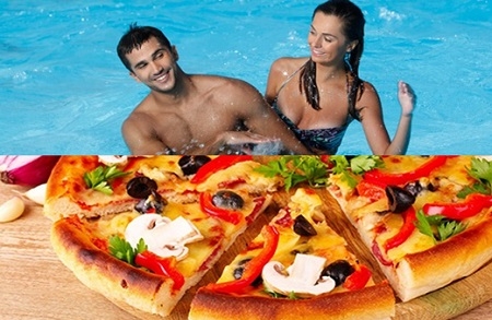 Cjelodnevna ulaznica za bazen izleti&scaron;ta &Scaron;RC PETEK i velika mije&scaron;ana pizza...