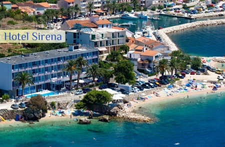 Makarska rivijera - 2 polupansiona za 2 osobe u HOTELU SIRENA u Podgori