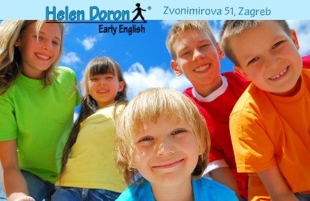 Mjesec dana tečaja engleskog jezika po HELEN DORON metodi za djecu od 7-12 godina