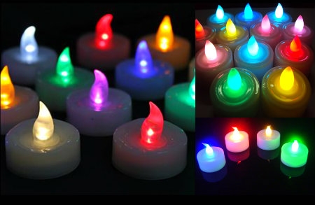 LED svjećice koje trepere ba&scaron; kao prave svjećice, u raznim bojama